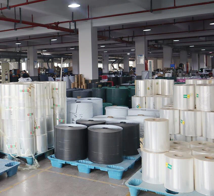 Production of plastic bags Production of plastic bags
