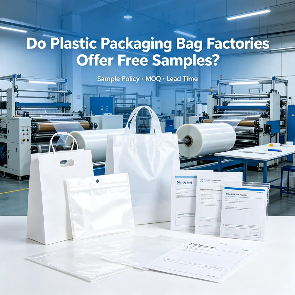 Les fàbriques de bosses d'embalatge de plàstic ofereixen mostres gratuïtes?