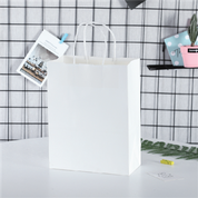 Bossa de compra de corda rodona de paper kraft